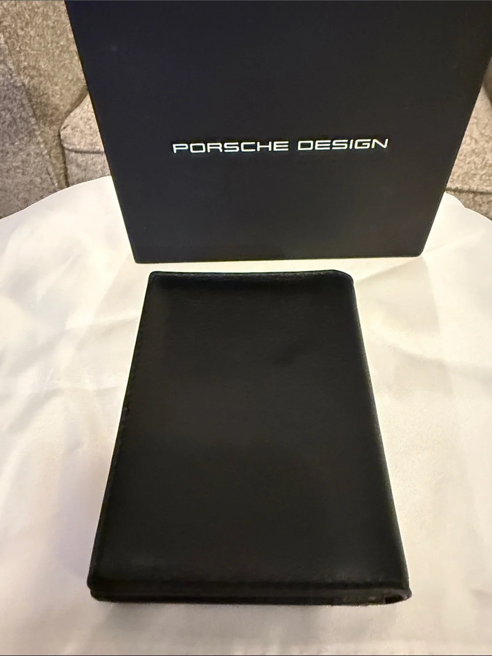 Porsche Design Black Leather Caed Holder Wallet